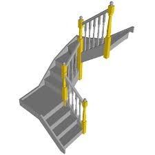 Quarter Landing Staircase
